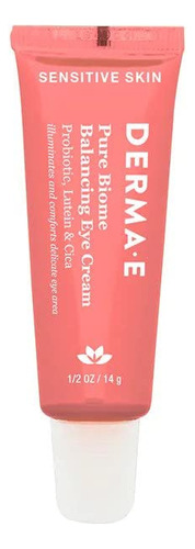 Derma-e Pure Biome Equilibrante Crema De Ojos  Intensive Deb