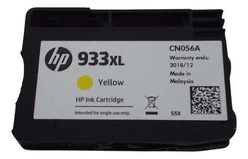Hp 933xl Yellow Amarillo Cartucho Original