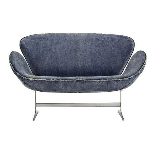 Sofa Ufficio Tapizado En Jean California - Dilusso