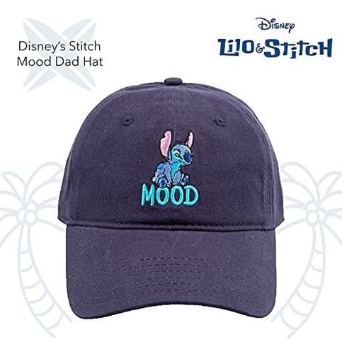 Concept One Disneys Stitch Mood - Gorro Ajustable De Algodón