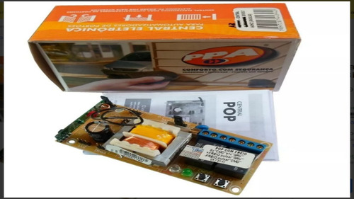 Imagen 3 de 5 de Placa Central Ppa Pop Motor Portón + 1 Control Envio Incluid