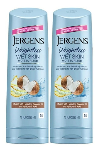 Jergens Wet Skin Refreshing Coconut Oil Bodylotion 10floz(2)