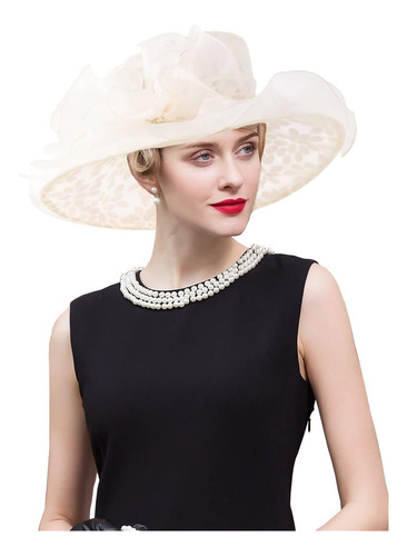 Rzta Sombrero Para Mujer Kentucky Derby Church Dress Hat Con