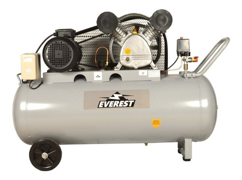 Compresor de aire eléctrico Everest CEV55250 trifásico 250L 5.5hp 380V gris