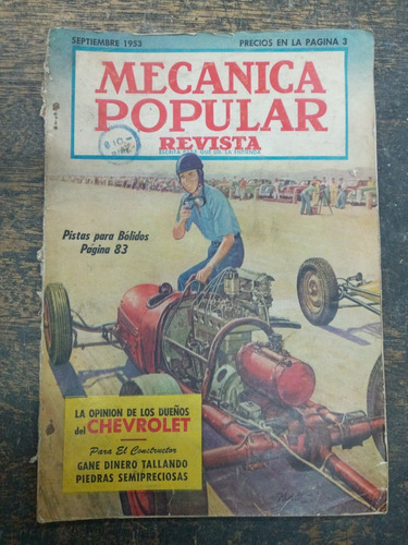 Mecanica Popular Nº 3 * Septiembre 1953 * 