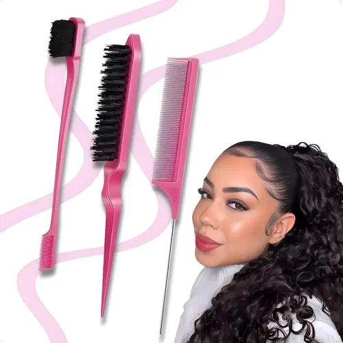 Kit 3 Escova Pente Baby Hair Escovinha Sobrancelha Lace - Vale a Pena?
