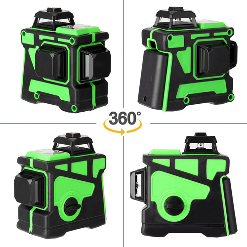 Q Herramienta De Nivel Láser Multifuncional 3d 12 Líneas
