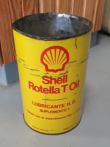 Lata Antigua Shell Rotella T Oil 4 L Villa Urquiza