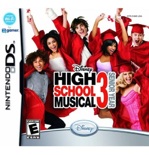 Jogo High School Musical 3 Nintendo Ds Midia Fisica Disney