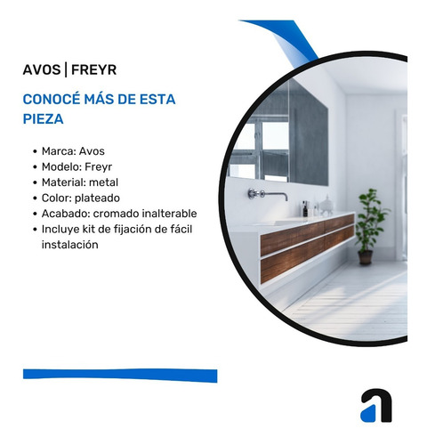 Imagen 6 de 10 de Porta Papel Higienico 100% Metal Cromado // Avos Freyr Sale