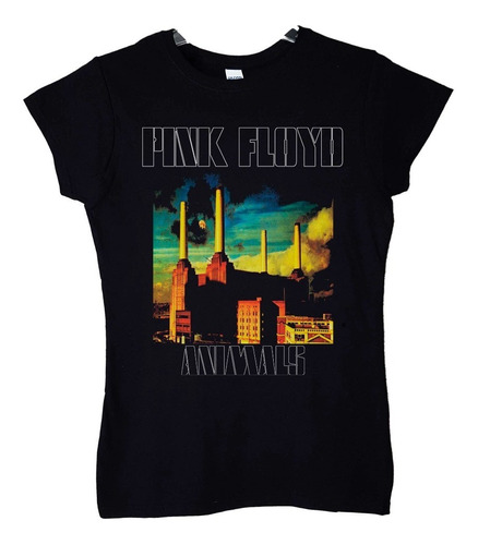 Polera Mujer Pink Floyd Animals Rock Abominatron 