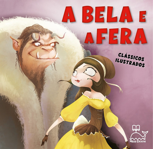 A Bela e a Fera, de Leprince De Beaumont, Jeanne-Marie. Editora Faro Editorial Eireli, capa dura em português, 2022
