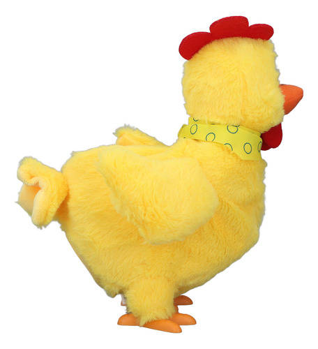 Peluche Electrónico De Pollo Para Poner 3 Huevos, Música Par