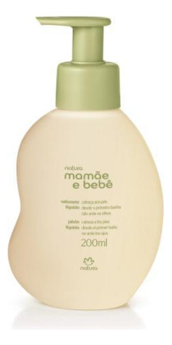 Sabonete Liquido Mamãe Bebê Natura 200ml