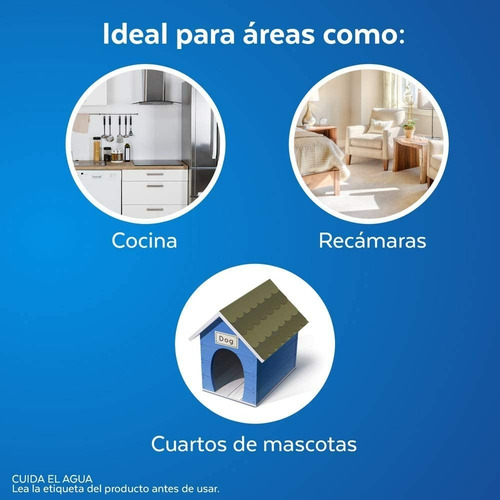 Imagen 4 de 5 de Lysol Spray Desinfectante Multiusos Cleanser 650ml