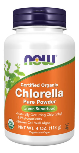 Chlorella Organica Pure Polvo 113g