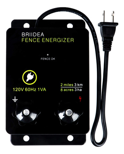 Energizador Eléctrico Para Cercas 3 Hectáreas 120v 1va