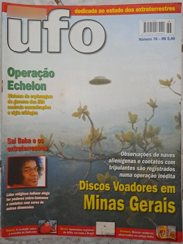 Revista Ufo N* 76, Ano 17 De 2001