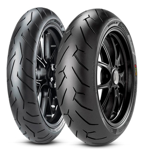 Pirelli Diablo Rosso 2 110/70-17+150/60-17 Mt03 + Largo