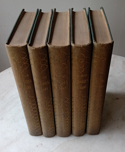 Historia Del Mundo J. Pijoan 5 Volumes Livro ( (Usado)