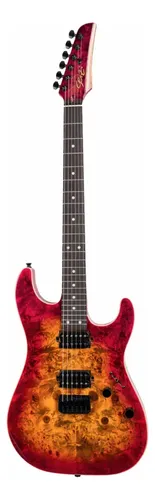 Guitarra Seizi Katana Shadow Sig. Ozielzinho - Nebula Burst