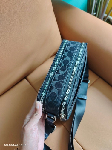 Bandolera Coach Crossbody Conejo Monogram Cf929