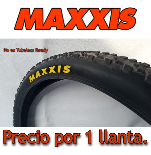 Imagen 1 de 9 de Llanta Mtb Maxxis Ardent 27.5*2.25. Talón Convencional.