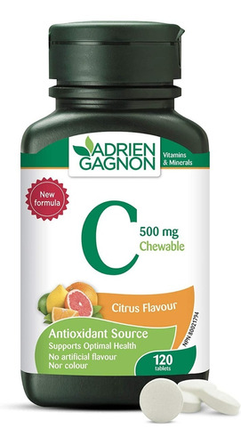 Vitamina C 120tab Adrien Gagnon - Unidad a $1576