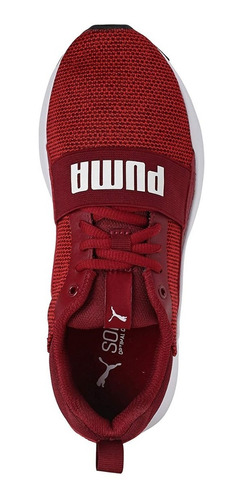 tenis puma tintos