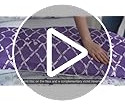 Juego De Edredón Matrimonial Reversible, 5 Piezas, Poliéster