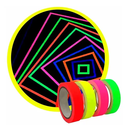 comprar Cintas Neon Para Eventos Cumpleaños Fiestas 