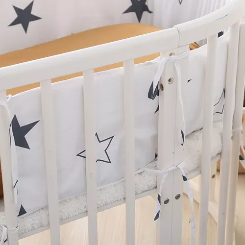 Parachoques De Cama De Bebé Protector De Cuna Para Niños