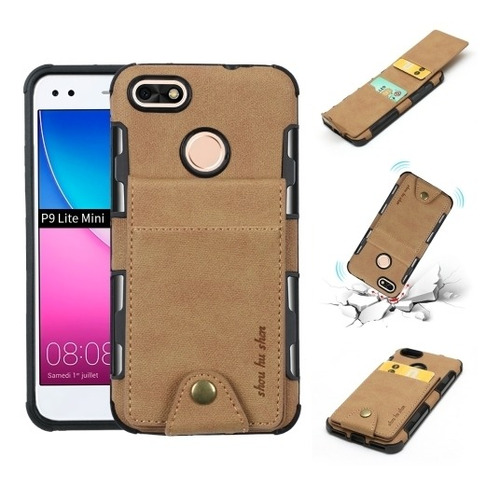 Estuche Combinado Huawei P9 Lite Mini Cloth Texture