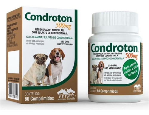 Condroton 500mg - 60 Comprimidos