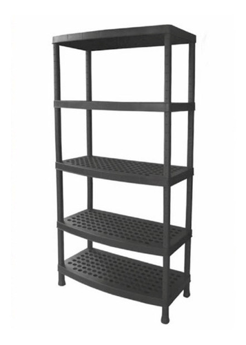 Estante 5 Niveles Plástico Carga Hasta 350 Kg 185x90x45cm