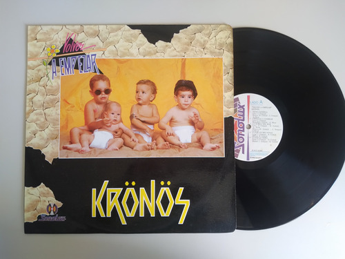 Kronos Volver A Empezar Lp 1993 Sonolux Excelente Estado