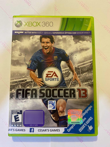 Fifa Soccer 13 Xbox 360 (2013,pes)