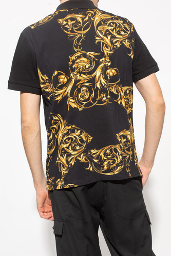 Playera Versace Jeans Couture Pique Polo Shirt Hombre