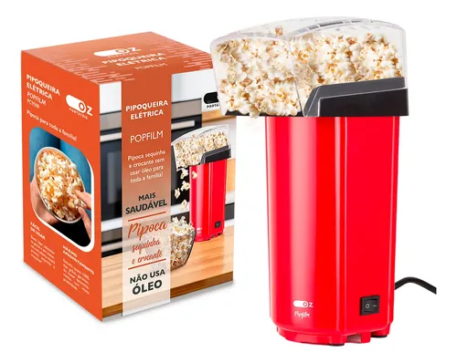 Pipoqueira Elétrica Popfilm Manteiga Sem Oleo 900w 127v