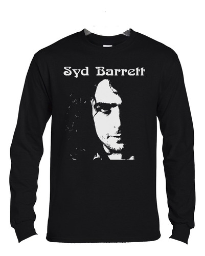 Polera Ml Syd Barret Face Stencil N Rock Abominatron