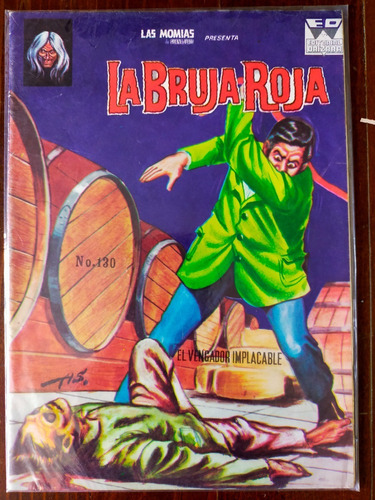 La Bruja Roja No.130 En Comic Las Momias De Guanajuato 1968