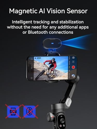 Gimbal Con Sensor Ai, Seguimiento De Movimiento, Soporte De