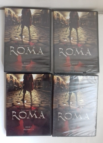 Roma Temporada 1 Completa Nuevos 4 Dvd Original Serie Hbo