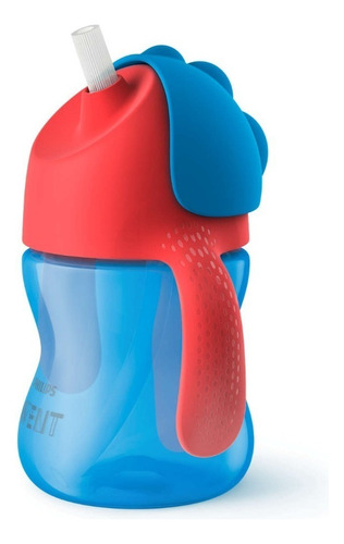 Vaso Con Sorbete Philips Avent Scf796 200ml Color Azul/Rojo Liso
