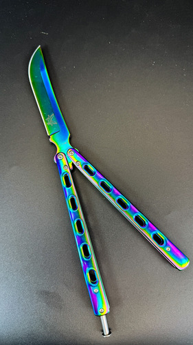 Canivete Butterfly Faca Cs Go Benchmade Raibown Borboleta