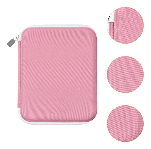 Lbum De Armazenamento De Estojo Para Cartas De Áudio Rosa