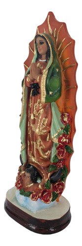 Virgen De Guadalupe, Patrona De Mexico Mod. 21cm
