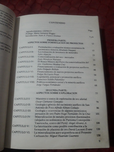 Libro El Oro Cepect (Usado)