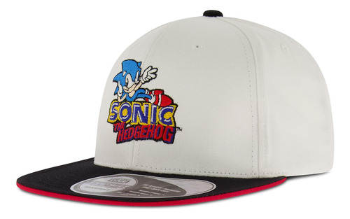 Concept One Men's Sonic The Hedgehog Cap, Embroidered Logo