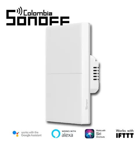 Interruptor Táctil Doble Sonoff Tx Ultimate